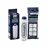 De'Longhi Original Wasserfilter DLSC002 - Zubehör für Kaffeevollautomaten mit Pflege und Schutz der Maschine,optimiert die Kaffeequalität und schützt vor Kalk,â€Ž0.5 L,WeiÃŸ,1 Pack, 1 Piece