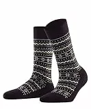 Burlington Damen Stoppersocken Holiday W HP Baumwolle Wolle rutschhemmende Noppen 1 Paar, Rot (Blackberry 8595), 36-41