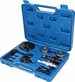 BRILLIANT TOOLS BT611000 Riemenscheiben-Abzieher-Satz | 12-tlg. [Powered by KS TOOLS], Blauer Transportkoffer