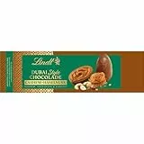 Lindt Dubai Style Chocolade Eier Cashew-Haselnuss | 108g Eier | Feinste Vollmilch-Chocolade mit Cashew-Haselnuss und knuspriger Kadayif Füllung | Schokoladeneier | Schokoladengeschenk