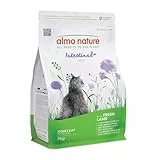 Almo Nature Intestinal Help - Katzen-Trockenfutter mit Frischem Lamm - Unterstützt die Darmfunktion mit Präbiotika und Mineralien - 2kg Beutel
