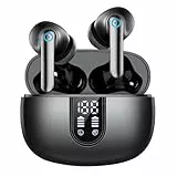 Vtkp Bluetooth Kopfhörer, Kopfhörer Kabellos Bluetooth 5.3 In Ear Kopfhörer mit 4 ENC Mikrofon, Neue Kabellose Kopfhörer Noise Cancelling Earbuds mit 56H Deep Bass, USB-C, IP7 Wasserdicht Ohrhörer