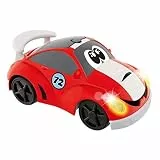 Chicco Johnny Coupé Racing Ferngesteuertes Auto für Kinder, Ferngesteuertes Rennauto mit Funksteuerung und Scheinwerfer, die Sich einschalten, Rotes Funkgerät - Spiele für Kinder 2 Jahre - 6 Jahre