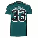 New Era Philadelphia Eagles NFL Established Number Mesh Tee Green T-Shirt - XL