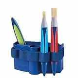 Pelikan griffix 3er Pinsel-Set, mit 2 Borstenpinseln (Größe 12, Größe 6), sowie 1 Haarpinsel (Größe 6), mit Pinselband (1x Wasserbecher + 5 Pinsel)