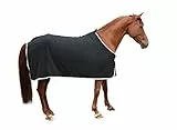 Covalliero Kerbl Fleecedecke Economic, schwarz, 145cm ab Wiederrist