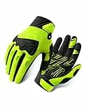 INBIKE Fahrradhandschuhe Herren MTB Handschuhe Rennrad Mountainbike Fahrrad Rad Bekleidung männer Damen Grün L