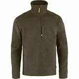 Fjällräven Herren Fleecejacke Buck, Dark Olive, M, 81328-633