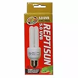 Zoo Med FS-C5ME Repti Sun, 5.0 Mini Compact UVB Lampe für Reptilien, 13 W
