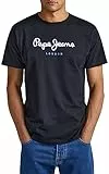 Pepe Jeans Herren Eggo N T-Shirt, Black (Black), L
