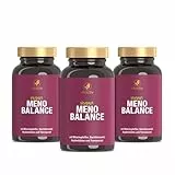 VITACTIV MenoBalance - Wechseljahre Kapseln Pflanzlich - Nachtkerzenöl, Yamswurzel, Hopfen, Mönchspfeffer plus B Vitamine - Gegen Wechseljahre Symptome - Hormonfrei & Vegan - 180 Menopause Kapseln