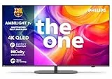 Philips Ambilight 'The One' 65PUS9000 4K QLED Smart TV - 65 Zoll Display mit P5 Perfect Picture Engine Ultra HD, Titan OS, Dolby Vision und Dolby Atmos Sound