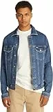 Tommy Jeans Herren Jeansjacke Ryan Trucker Regular Fit, Blau (Denim Medium), XL
