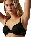 Calvin Klein Damen Demi-Cups BH Lightly Lined mit Bügel, Schwarz (Black), 75B