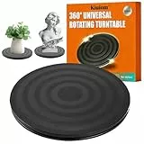Drehbar Plattform,360 Grad Drehplattform,Drehscheibe Drehbarer Universal,Drehplatte mit Stahlkugellagern Drehplatte Mehrzweck für Laptops Monitor TV Lautsprecher Handwerk Pflanzen Küche (1PC 20cm)