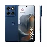 Motorola Edge 60 Smartphone (Robustes 6,67“-pOLED-Display mit Gorilla Glass 7i, 50-MP-Moto-AI-Kamera, 12/512 GB, 5100 mAh, widerstandsfähig, wassergeschützt) Pantone Gibraltar Sea inkl. Handyhalter