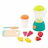 B. toys - Mini Chef - Fruchtiger Smoothie Spielset - Smoothie Spielset - Spielzeug-Mixer & Zubehör für die Spielküche - Spielnahrung, Tasse, Schneidebrett, Messer - Rollenspiele für Kinder - 3 Jahre +