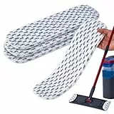 YANGYUQI Mikrofaser Ersatzbezug für Vileda H2PrO Bodenwischer, Waschbar & Wiederverwendbar, Entfernt hartnäckigem Schmutz, Wischbezug für alle Hartböden, 4er Pack (Power-Reiniger Set)
