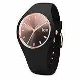 Ice-Watch - ICE sunset Black - Schwarze Damenuhr mit Silikonarmband - 015748 (Medium)
