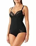 Sassa Damen Formender Body Body 989, Gr. 46 (Herstellergröße: 95B), Schwarz (Schwarz 500)