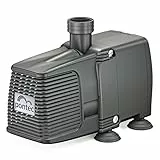 Pontec 57509 PondoCompact 2000 - Outdoor-Statuenbrunnenpumpe / kompakte Brunnenpumpe für Fontänen, Wasserspiel, Wasserspeier, Grau