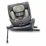 babyGO Move 360 Kindersitz nach neuer I-Size Norm - Kindersitz/Autositz für Kinder (40-150 cm) Grün