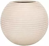 SAFAVIEH Ficonstein Pflanzgefäß, Beige, 50 x 50 x 44.5 cm