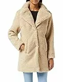 Urban Classics Damen Jacket, Wollmantel, Beige (Sand 00208), M