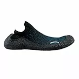 UYN Herren Shockie Shoes Barfuss Black/Turquoise Schuhe, Schwarz Türkis, 43 EU