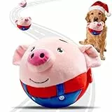 Aktiv Bewegliches Haustier Plüschtier, Sprechendes Bewegliches Hundespielzeug, Interaktives Hundespielzeug, Shake Bounce Langeweile Spielzeug, Hundetrainingsball Haustier Bissfestes Spielzeug für