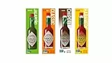 TABASCO 4er Saucen Bundle, 4 * 60ml, 4 Glasflaschen Chili-Sauce, 100% natürlich