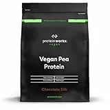 Protein Works Erbsen Protein 80 | Vegan, 100% natürlich, pflanzlich, proteinreich, glutenfrei, laktosefrei , Chocolate Silk, 1kg