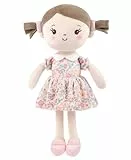 GAGAKU Weiche Plüsch-Babypuppe für Mädchen (12 Zoll) – Mein erstes Babypuppengeschenk für 1-jährige Mädchen, Kleinkinder und Säuglinge, maschinenwaschbares Stoffpuppenspielzeug