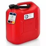 hünersdorff Kraftstoff-Kanister 813530 STANDARD für 20l für Benzin, Diesel und andere Gefahrgüter, UN-Zulassung, made in Germany, TÜV-geprüfter Produktion, rot