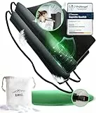 RAWVEL® Rausfallschutz aufblasbar 180cm Premium - [NEU 2025] - passend für alle Betten Zuhause & auf Reisen - Rausfallschutz Bett Reise BPA Frei & Laborgeprüft + Nylongurt (2er Set)