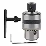 FTVOGUE 3-Backen Clip Bohrfutter Adapter Konverter 8mm Festes Loch für Schleifpoliermaschine