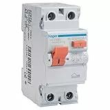 Hager Cd748v Fehlerstrom-Schutzschalter, AC, 2 Pole, 40 A, 30 mA