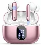 Kabellose Ohrhörer, Bluetooth 5.4 Kopfhörer In Ear mit 4 ENC Mikrofon, Kabellose Ohrhörer Noise Cancelling Deep Bass, LED Display, Bluetooth Earbuds 36H Spielzeit, IP7 Wasserdichte Ohrstöpsel, USB-C