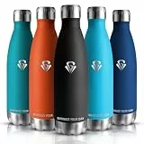 Grsta Trinkflasche Edelstahl - 750ml - Trinkflasche Sport, Auslaufsicher, Thermosflasche BPA-frei, Wasserflasche fur Sport, Fitness, Outdoor, Gym