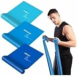 JATEKA Fitnessbänder Terra Band Set Terra Bands Widerstandsband 3X Fitnessbänder Übungsband Trainingsband für Fitness Muskelaufbau Crossfit Yoga für Männer