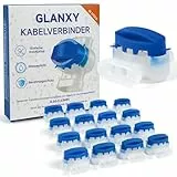 Kabelverbinder für Mähroboter Begrenzungskabel – 20 Stück GLANXY wasserdicht mit Gel Anschlussklemmen Kabelklemmen Verbindungsklemmen kompatibel mit Husqvarna Automower Gardena Rasenroboter im Garten