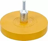 BGS Folien-Plakettenradierer Folienradierer Entferner Bohrmaschine Klebstoffe 3999 Folienplakettenradierer Folien Radierer Plakettenentferner Plakettenraiderer Klebstoffreste Radierscheibe Aufkleber P