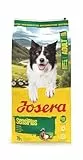 JOSERA Adult SensiPlus Ente & Reis (1 x 12,5 kg) | Premium Trockenfutter für ausgewachsene empfindliche Hunde | mit viel Biotin für gesunde Haut & Fell | hoch verdaulich | glutenfrei | 1er Pack