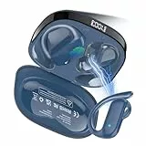DUSONLAP Open Ear Kopfhörer Bluetooth 5.4 HiFi Stereo, Kopfhörer Kabellos Bluetooth mit ENC Noise Cancelling Mic Blau