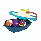 B. toys - Off the Hook - Bad & Strand Spielset - Badespielzeug-Set - Spielzeugboot & Zubehör - Baby-Spielzeug - 6 Monate +