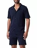 JACK & JONES Herren Jacmatthew Pyjamas Nachtwäsche Set, Navy Blazer/Pack:Pants Navy Blazer, L