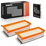 Frankberg 2x Luftfilter Filtereinsatz Kompatibel mit S.a.n.d.e.r.o II C.a.p.t.u.r I Logan MCV II Dokker MPV Duster Lodg.y Clio IV Thalia III Replace# 165467674R