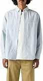 Levi's Herren Authentic Button Down Waylon Stripe True Blue L