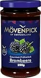 Mövenpick Gourmet-Frühstück Brombeere, Premium Fruchtaufstrich, 55 Prozent Frucht, 250 g