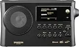 SANGEAN WFR-28 BT – Portables Internet-Radio mit WiFi, Musik-Streaming, DAB+/FM, Bluetooth, AUX - Einfache Bedienung via Control-App, Schwarz